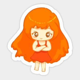 Cute sticker gift design Sticker